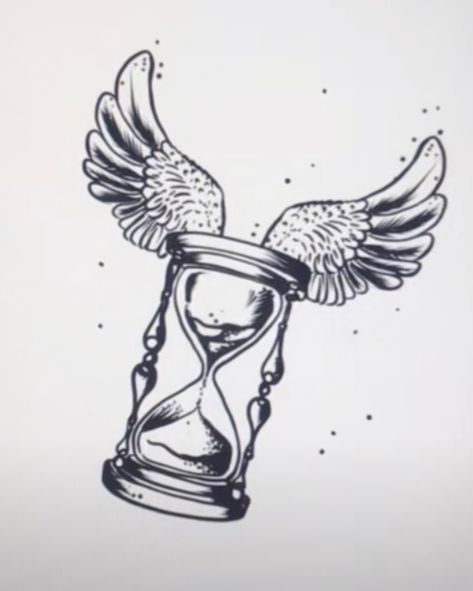 Time Flies Tattoo Ideas, Time Flies Tattoo, Flies Tattoo, Cemetery Symbols, Flying Tattoo, Sketch Tattoo Design, Sketch Tattoo, Portfolio Ideas, Symbol Tattoos