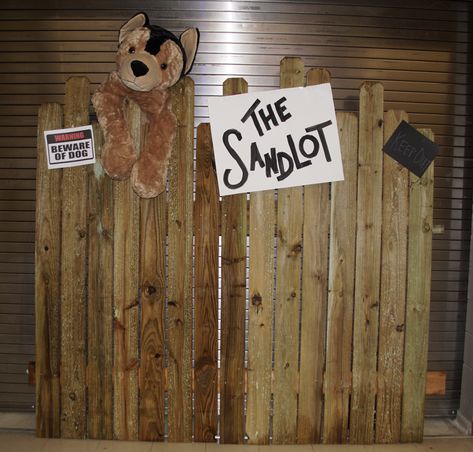 Sandlot Themed Bedroom, Sandlot Parade Float, The Sandlot Trunk Or Treat Ideas, Trunk Or Treat Baseball, The Sandlot Halloween Costumes, Sandlot Bedroom, Sandlot Trunk Or Treat Ideas, Sandlot Trunk Or Treat, Sandlot Halloween Costumes