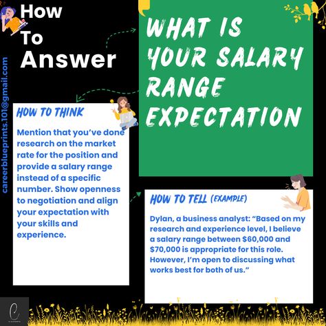 Learn how to answer the salary question in an interview. I’ll provide tips on how to discuss salary expectations and share an example response. #SalaryExpectation #JobInterview #SalaryNegotiation #CareerAdvice #InterviewPrep #JobSearchTips Thoughtful Questions, Negotiating Salary, Interview Prep, Interview Skills, Fun Questions To Ask, Job Search Tips, Business Analyst, Interview Questions, Job Interview