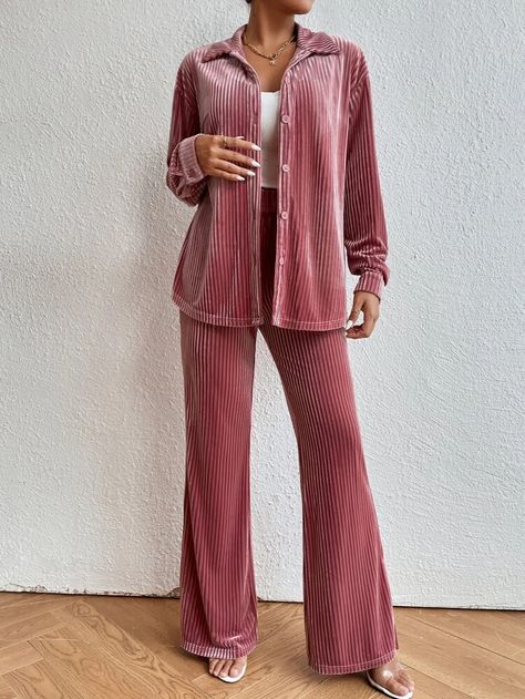 Velvet Pajamas, Velvet Set, Velvet Coat, Velvet Blazer, Suits Coats, Coat Pant, Drop Shoulder, Suits For Women, New Collection