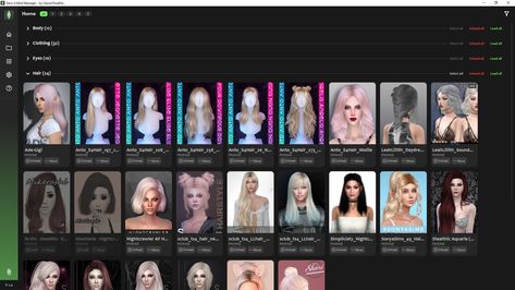 Mod The Sims - Sims 4 Mod/CC Manager 2021 by GameTimeDev [BETA] V1.1.0 Sims 4 Mod Folder, The Sims 4 Mod, Sims Gameplay, Sims Background, German Translation, Sims 4 Cc And Mods, Background Characters, Sims Wallpaper, Sims 4 Game