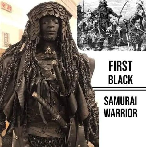 African Samurai, Black Samurai, Afrofuturism Art, African American History Facts, Aboriginal American, Everything Black, Black King And Queen, Black Royalty, Black Everything