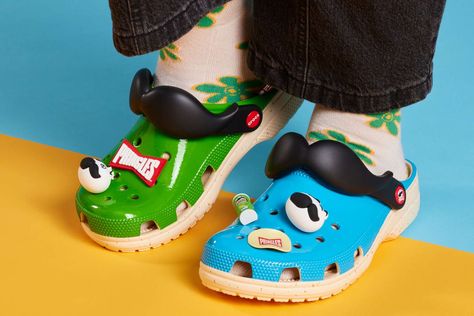 Pringles and Crocs Dropped a Limited-Edition Shoe Collection, Including a New Boot That Comes With a Chip Holster Pringle Flavors, Latin America Travel, Pringles Can, Limited Edition Shoes, Subscription Gifts, Shoe Company, Global Brands, Come Together, Travel And Leisure