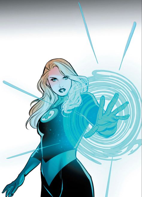 Invisible Woman Comic, Storm Comic, Susan Storm, Sue Storm, Gabriel Picolo, Fantastic Four Marvel, Storm Marvel, Superhero Suits, Fantastic 4