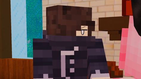 Zane Mystreet, Zane Aphmau Pfp, Zane From Aphmau, Zane Aphmau, Zane Romeave, Phoenix Drop High, Aphmau Screenshots, Zanechan Aphmau, Aphmau Minecraft Diaries Aaron