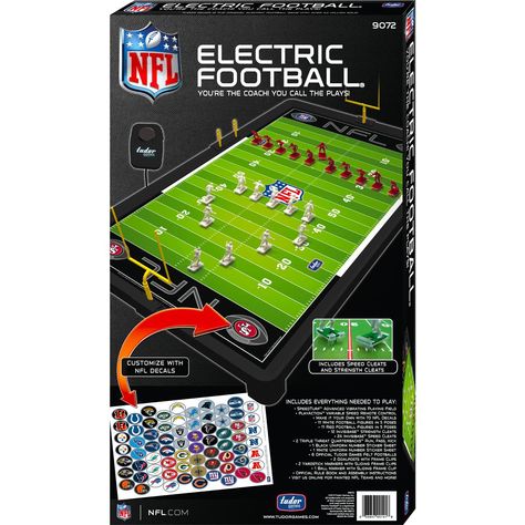 Amazon.com: NFL Electric Football: Toys & Games Football Games For Kids, Toy Footballs, Football Toys, Electric Football, Play Sets, Football Game, Football Games, Nfl Football, Toys For Boys