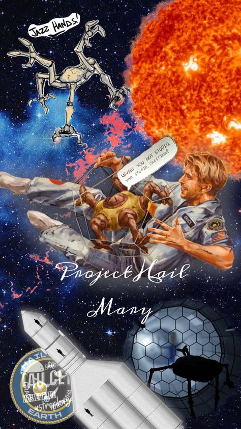 Finally got it to where I like it! Cant wait for the movie! #projecthailmary #andyweir #ryangosling #rocky #alphacentauri #space #scifi #books #book #bookaesthetic #astrophage Project Hail Mary, Scifi Books, Alpha Centauri, Andy Weir, Hail Mary, Ryan Gosling, Cant Wait, Book Aesthetic, Got It