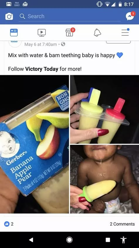 Teething Popsicles, Newborn Baby Tips, Newborn Mom, Baby Life Hacks, Future Mommy, Baby Snacks, Baby Facts, Baby Planning, Baby Care Tips