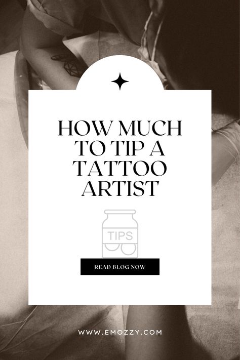 How Much to Tip a Tattoo Artist How To Be A Tattoo Artist, Tattoo Artist Tips, Big Tattoo, Large Tattoos, Great Tattoos, Tattoo Placement, Get A Tattoo, Tattoo Shop, Artist Books