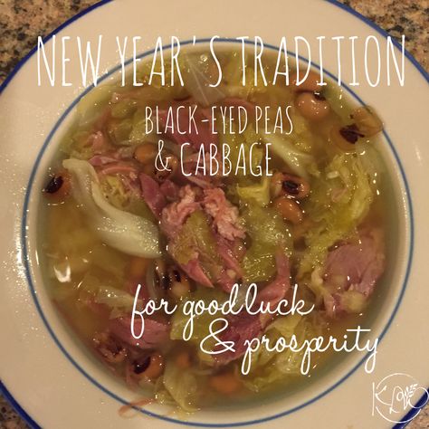 Cabbage And Black Eyed Peas Recipe, Black Eye Peas Crockpot, Black Eyed Peas And Ham Recipe, Black Eyed Peas Recipe New Years, Black Eyed Peas Recipe Crock Pot, Cabbage Slow Cooker, Ham And Cabbage Soup, Black Eyed Pea Soup, Ham And Cabbage