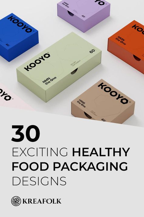 A healthy outside always starts from the inside. Check out some of the most exciting healthy food packaging designs we have curated for you to benchmark! Health Food Packaging Design, Healthy Packaging Design, Healthy Food Packaging Design, Smart Packaging Food, Snack Package, Packaging Nutrition Facts Design, Collagen Box Packaging Design, Healthy Food Packaging, Healthy Meals