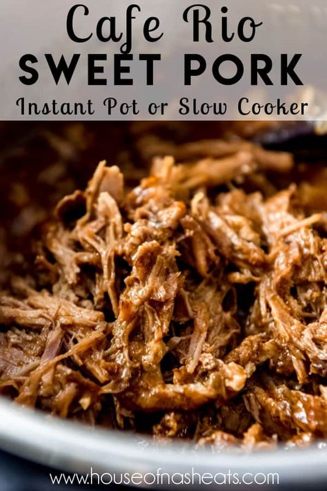 Costa Vida Sweet Pork Recipe, Costa Vida Sweet Pork, Cafe Rio Pulled Pork, Sweet Pork Barbacoa, Pork Barbacoa, Cafe Rio Pork, Cafe Rio Sweet Pork Recipe, Sweet Pork Recipe, Barbacoa Recipe