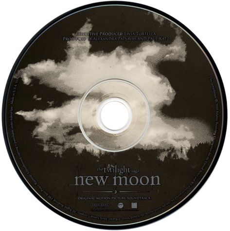 Twilight Saga New Moon, Twilight New Moon, The Twilight Saga, Twilight Saga, New Moon, Soundtrack, Cd, Moon, White