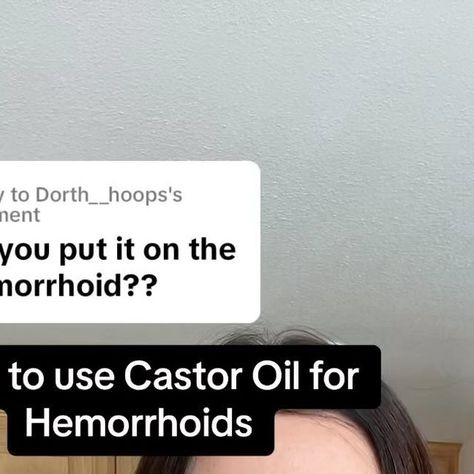 Tabitha Zavala on Instagram: "Here is how to use castor oil for hemorrhoids. Hope this helps. #castoroil #hemorroides #health #naturalremedy" Castor Oil For Hemmoroids, Castrol Oil, Hemorrhoid Remedies, Essential Oil Extraction, Nursing Tips, What To Use, August 1, Essential Oil Recipes, Good Healthy Recipes