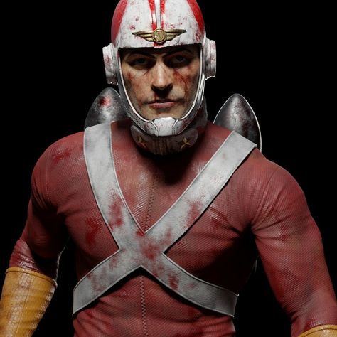 ArtStation - Adam Strange, battle damaged. WIP Doc Shaner, Mitch Gerads, Strange Adventures, Tom King, Adam Strange, Dc Comic Books, Substance Painter, Dc Comics Characters, Comic Relief