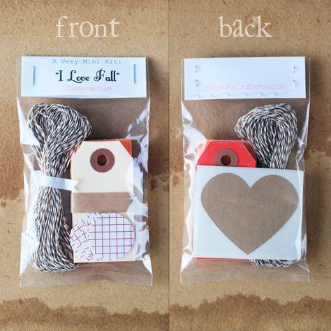 Kit Packaging, Xmas Gift Tags, Booth Inspiration, Swap Ideas, Craft Packaging, Scrapbooking Kit, Pen Pals, I Love Fall, Mini Gift