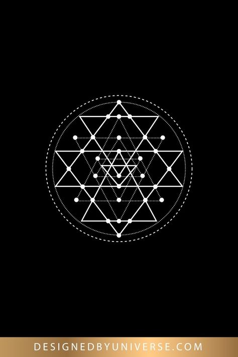 Sri Yantra Tattoo, Vedic Culture, Yantra Tattoo, Powerful Symbols, Geometry In Nature, Shri Yantra, Sacred Geometry Tattoo, Geometry Tattoo, Sacred Geometry Art