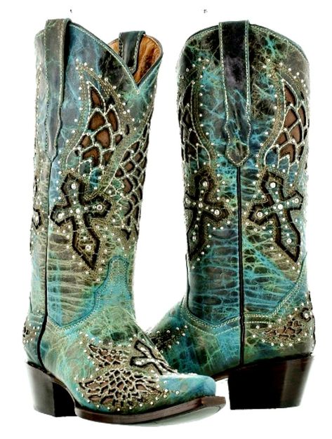 Turquoise Cowboy Boots, Snip Toe Cowgirl Boots, Cowgirl Boots Wedding, Turquoise Boots, Rodeo Boots, Leather Cowgirl Boots, Rodeo Cowgirl, Boots Cowgirl, Wedding Boots