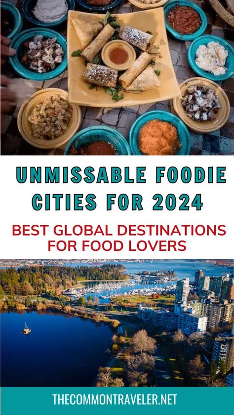 Food lovers, this one’s for you! If you’re wondering where to travel for the best food in 2024, look no further. We’ve compiled a list of the 5 best foodie cities around the world, each offering an unforgettable culinary experience. From street vendors to gourmet dining, you’ll find all the foodie favorites here. Hungry for more? Head over to the blog and get all the details for your next food-filled trip! Street Vendors, Travel Snacks, Cities Around The World, Culinary Travel, Street Vendor, Culinary Experience, Fun Cocktails, Foodie Travel, Travel Lover