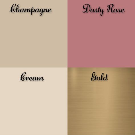 Mauve Ivory And Gold Wedding, Champagne Pink Decorations, Rose Gold And Mauve Wedding Theme, Brown And Mauve Wedding, Mauve And Champagne Wedding Colors, Brown And Pink Wedding Colors, Rose Gold And Tan Wedding, Rose Gold Color Scheme Wedding, Rose Gold And Champagne Wedding Decor