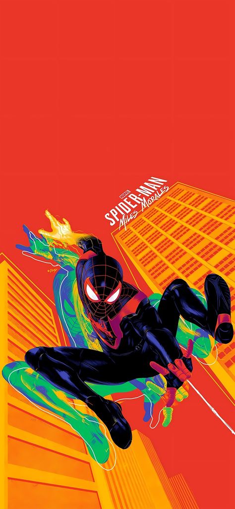 Vintage Spiderman Comic Wallpaper, Miles Spiderman Wallpaper, Dragon Wallpaper Iphone, Album Artwork Cover Art, Miles Spiderman, Image Spiderman, Spiderman Theme, Spiderman Art Sketch, Across The Spider Verse