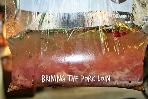 If there's one thing every home-chef should know how to do, it's brining. Brining is similar to marination, but what it does to meat is totally different. Brining adds moisture and flavor to meat... Brine Pork Loin, Brining Meat, Brine For Pork, Tenderloin Marinade, Loin Recipes, Smoked Pork Tenderloin, Ribs Recipes, Smoked Pork Loin, Smoked Pork Ribs