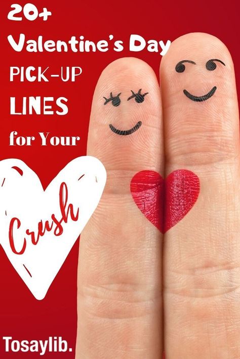 20+ Valentine’s Day Pick-Up Lines for Your Crush    Valentine’s day is coming up and that means that it is time for you to step up your game and take your shot with your crush. Here are some of the valentine’s day pick-up lines that you can use.    #pickuplines #pickuplinesforyourcrush #valentinesday #valentinesdaypickuplines Cute Valentine Ideas, Coin Tricks, Best Pick Up Lines, When Your Crush, Hugs And Cuddles, Pick Up Lines Funny, Feeling Jealous, Make Yourself A Priority, Valentines Outfits