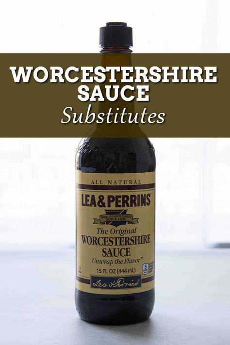 Worcestershire Sauce Substitutes Worcestershire Sauce Substitute, Worcestershire Sauce Recipes, Steak Sauce, Chex Mix, Barbecue Sauce, Kikkoman Soy Sauce, Worcestershire Sauce, Easy Salads, Fish Sauce