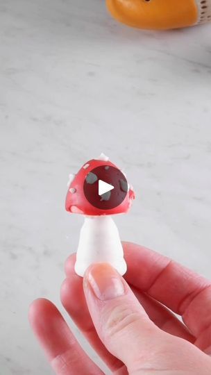 6.6K views · 45 reactions | Meringue Mushrooms 🍄   Easy peasy. Pipe the 2 parts of the mushrooms, bake as normal and let cool. Dip some of the tops in red chocolate, let set and then pipe different sized white dots. Attach the stem to the tops with little dabs of chocolate 🙂   I left some ivory, and made some red for a more natural look to the cake I used these on 🤗  Happy woodland baking 💕  #mushrooms #toadstool #shroom #woodland #meringues #meringue | Coty Beth Cakes | thereseocallaghan · Original audio Meringue Mushrooms, Mushroom Cake, Red Chocolate, I Left, Cake Decoration, Easy Peasy, Natural Look, Meringue, Dip