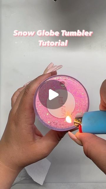 Little Lattes Supply Shop | Maritza Juarez on Instagram: "How to make a snow globe tumbler dupe You can find glitter, cups, resin, and much more on our website at littlelattesshop.com Step-by-step tutorial full video on littlelattesshop.com #stepbystep #tutorial #new #video #tutorial #howto #teach #learnhow #little #lattes #snowglobetumbler #tumblers #howtovideos #pink #glitter #love #follow" Snowglobe Glitter Tumbler, Snowglobe Tumbler Solution, Cricut Christmas Tumbler Ideas, Snow Globe Cups Diy, Snow Globe Tumbler Tutorial, Glitter Globe Tumbler, Snow Globe Tumbler Mixture, How To Make Snow Globe Tumblers, Snow Globe Tumbler Diy