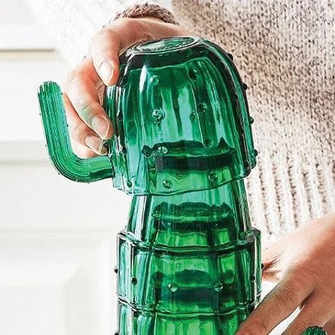 Circle Casa on Instagram: "Embrace a touch of the desert with our one of a kind Cactus Glass Tumbler Set! Shop New Products 🔗 circlecasa.com" Glass Cup Set, Tea Cocktails, Pet Supplies & Accessories, Beer Cup, Green Cactus, Box Package, Glassware Set, Cute Mugs, Glass Tumbler