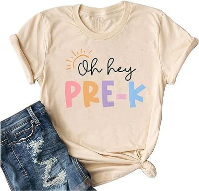 TeacherShirt #Teacher #ShirtWomen #Shirt #WomenOh #Women #OhHey #Oh #HeyPre-K #Hey #Pre-KTeacher #Pre-K #TeacherTshirt #Teacher #TshirtPreschool #Tshirt #PreschoolTeacher #Preschool #TeacherShirts #Teacher #ShirtsKindergarten #Shirts #KindergartenTeach #Kindergarten #TeachGift #Teach #GiftBack #Gift #Backto #Back #toSchool #to #SchoolTops #School #Tops Preschool Teacher Shirts, Online Doctor, School Tops, Holiday Tops, Preschool Teacher, Comfy Tops, Sports Tees, Teacher Tshirts, Summer Holiday