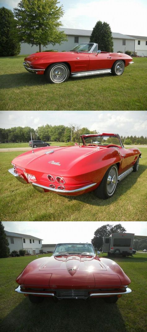 1964 Chevrolet Corvette 1964 Corvette Convertible, 1964 Corvette, Corvette For Sale, Muscle Cars For Sale, Corvette Convertible, Chevy Corvette, Stingray, Chevrolet Corvette, Muscle Cars