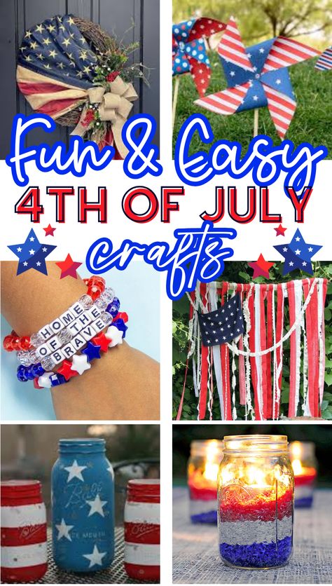 Fun and Easy Memorial Day and 4th of July Crafts Whether you’re hosting a backyard barbecue, attending a parade, or simply gathering with loved ones, adding a personal touch to your decorations and activities can elevate the spirit of these special days. DIY | Decoration | Inspiration | Ideas | DIY Fourth of July Crafts | Fourth of July Crafts for Adults | Patriotic Decorations DIY | Patriotic Decorations | Patriotic Crafts Diy Patriotic Decor, 4th Of July Crafts, Flag Crafts, Fourth Of July Decorations, Celebration Ideas, Patriotic Crafts, Patriotic Decor, Work Diy, 4th Of July Decorations