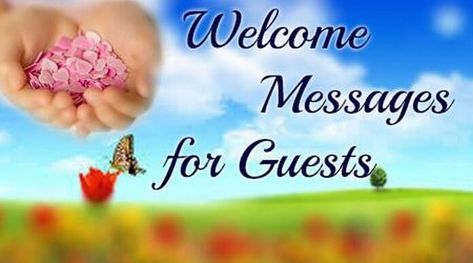 Welcome Messages for Guests Welcome Quotes For Guests, Notes For Friends, New Home Quotes, Welcome Quotes, Funny Wishes, Welcome Note, Welcome Message, Wedding Messages, Send Text Message