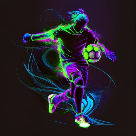 Neon Football, Football Logo Design, Football Background, Football Artwork, Splash Images, Football Players Images, Phone Background Patterns, Football Images, Best Photo Background