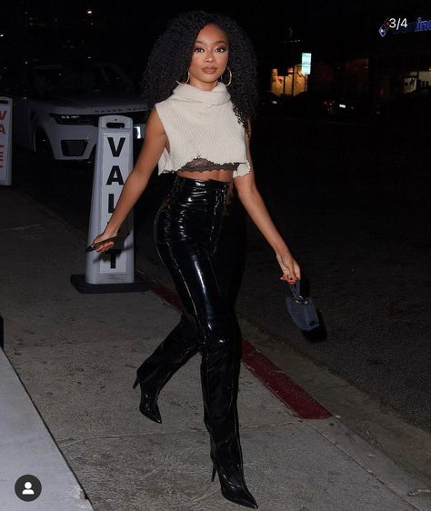 Skai Jackson Outfits, Hair Is Everything, Rihanna Outfits, Skai Jackson, Gamine Style, Chill Outfits, S K, Glam Dresses, Celebrity Outfits