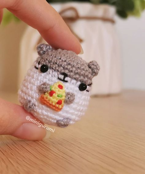 Crochet Hamster, Easy Crochet Animals, Crochet Amigurumi Free Patterns, Crochet Kit, Unique Crochet, Hamsters, Crochet Patterns Amigurumi, Chain Stitch, Yarn Crafts