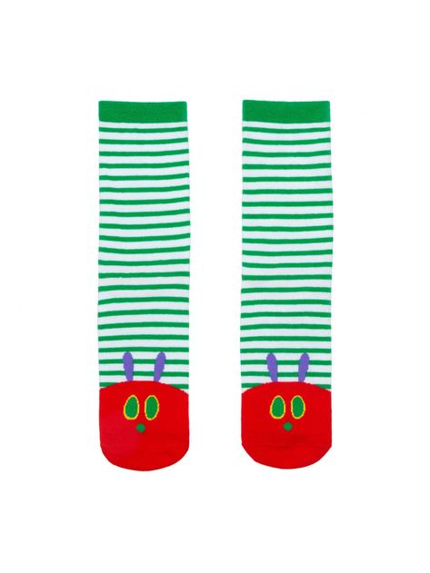 Weird Socks, The Hungry Caterpillar, Quirky Accessories, Crazy Hat, Silly Socks, Hungry Caterpillar Birthday, Book Socks, Literacy Programs, Funky Socks