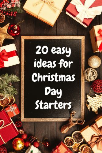 20 easy ideas for Christmas Day Starters #ChristmasDay #ChristmasDinner #starters Xmas Starters, Starters Recipes Dinner Party, Dinner Starters, Christmas Dinner Starters, Starters Recipes Christmas, Christmas Canapes, Christmas Starters, Dinner Party Starters, Summer Starter