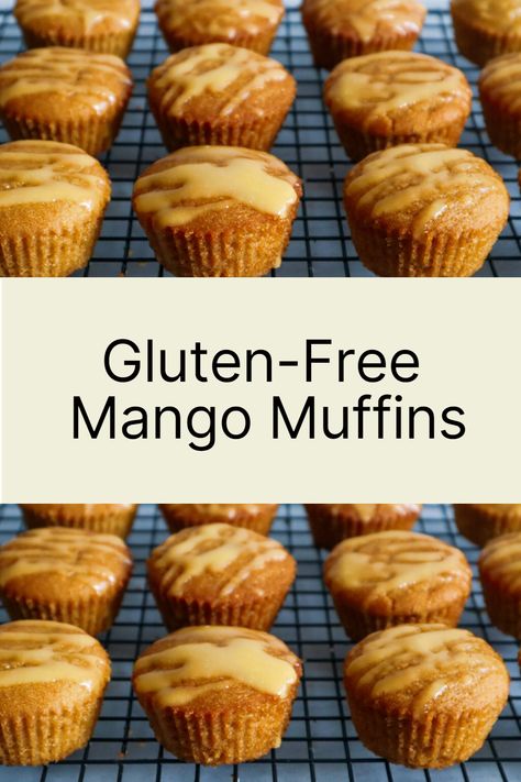 Dive into tropical delight with these Gluten-Free Mango Muffins. Bursting with fresh mango flavor, these muffins are a gluten-free marvel that titillates your taste buds with a fruity twist. Taste the tropics at breakfast or snack-time, a perfect guilt-free indulgence for those with dietary restrictions. Enjoy the sunshine in every bite with this simple, irresistible recipe. Come on, let's bake some gluten-free mango muffins! Assorted Muffins, Food And Mood, Mango Muffins, Brunch Picnic, Sweet Morning, Moist Muffins, Guilt Free Dessert, Mango Flavor, Mango Recipes