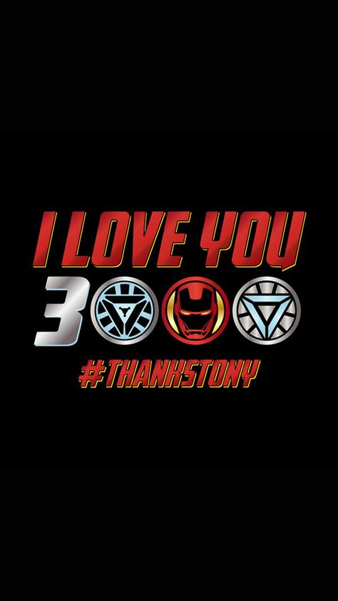 I-Love-You-3000-Thanks-Tony-iPhone-Wallpaper - iPhone Wallpapers Minimalista Disney, Flyer Background, Iron Man Wallpaper, Ipad Background, Graphic Projects, Cool Wallpapers For Phones, Marvel Wallpaper, Phone Background, Red Wallpaper