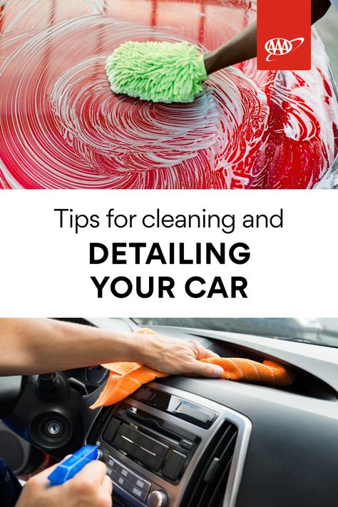 Get step-by-step tips on how to clean and detail the exterior, trunk, and interior of your car. Detailing Your Car, Hard Water Spots, Car Emergency Kit, Cleaning Car Interior, Automotive Paint, Upholstery Cleaner, Nissan Rogue, Car Maintenance, Kit Cars