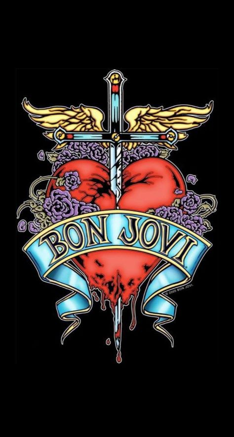 Bon Jovi Wallpaper Iphone, Bon Jovi 80s Wallpaper, Bon Jovi Album Covers, Bon Jovi Wallpaper Aesthetic, 80s Rock Wallpaper, Classic Rock Wallpapers, Rock Bands Wallpaper, Band Wallpapers Aesthetic, Bon Jovi Aesthetic