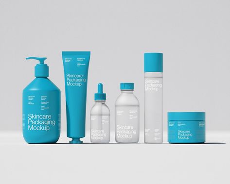 Skincare Packaging Mockup Set. Download Now www.showcasebh.com #showcasebh #swissdesign #mockup #mockups #mockupdesign #designresources #graphicdesignresources #design #templates #graphic #graphicdesign #branding #branddesign #brandidentity #designedinswitzerland #typography #type #photoshop #printdesign #packagingdesign #posterdesign #postermockup #skincaremockup #packagingmockup Skin Care Mockup, Skincare Mockup, Skincare Bottle Design, Blue Skincare Packaging, Shampoo Bottle Mockup, Cosmetic Bottle Mockup, Skincare Packaging, Swiss Design, Bottle Packaging