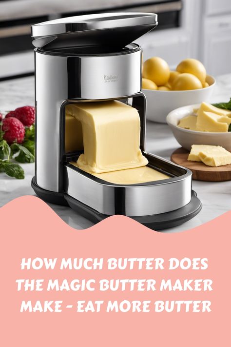 Discover the secret behind the Magic Butter Maker! Find out how much butter this ingenious device can make and unlock a world of culinary possibilities. Butter Maker, Butter Churner, Infused Butter, Houses Interior, Making Butter, Churning Butter, Homemade Butter, Infused Oils, Reduce Food Waste