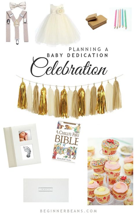 Planning a Baby Dedication Celebration | gifts, garlands, special outfits, and keepsakes Baby Dedication Verses, Feast Of Dedication, Baby Dedication Party, Dedication Invitations, Leather Guest Book, Suspenders And Bow Tie, Celebration Gifts, Church Fellowship, Dedication Ideas