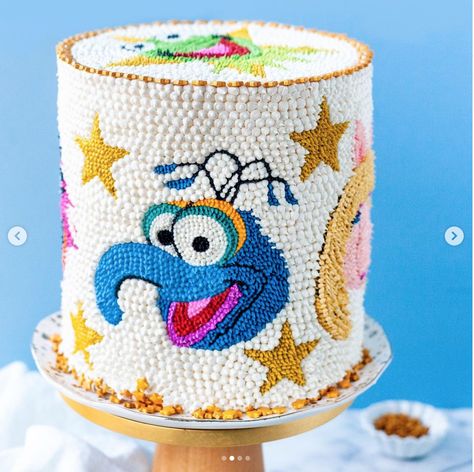 Muppet Cake, Muppets Gonzo, Muppets Birthday, Muppet Party, Muppets Party, Disney Desserts, The Muppets, Awesome Cakes, Birthday Cake Ideas