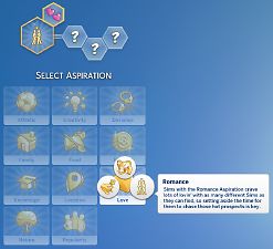 Mod The Sims - Romance Aspiration (TS2-TS4) Sims Traits, Sims 4 Jobs, Sims 4 Blog, Sims 4 Challenges, Sims 4 Traits, Sims 4 Cas Mods, Sims Packs, Cc Mods, Sims Wallpaper