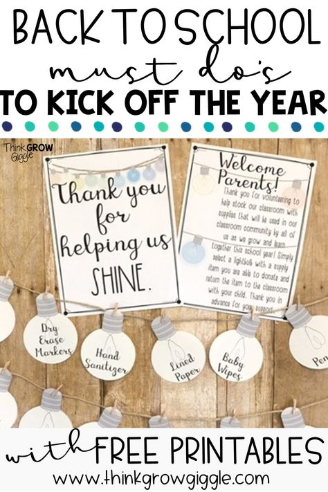 Back To School Notes From Teacher, Classroom Wish List Ideas Open House, Meet The Teacher Donations, Back To School Night Donations, Class Donation Ideas Open House, Donation Bulletin Board Ideas, Open House Wish List Display, Classroom Wishlist Display, Class Wish List Display